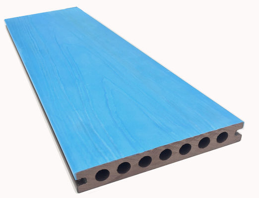 25x140 Decking Wpc Komposit Elastis Lantai Koekstrusi WPC Dapat Disesuaikan