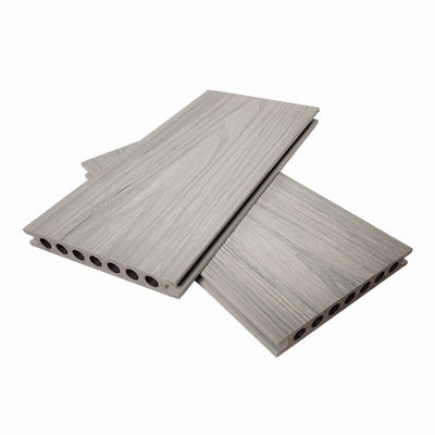 ODM 18mm Co Extrusion Composite Decking Flooring Board Warna Kayu Kuno