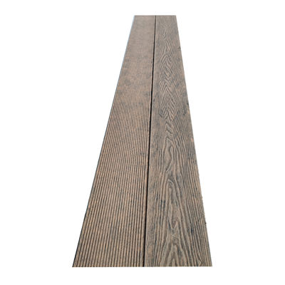 Perawatan Kayu Plastik Komposit Gratis 3d Decking Berenang Kolam Renang Lantai Luar Ruang