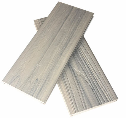 12 Kaki WPC Co Ekstrusi Decking Komposit Lantai Kayu Luar Ruangan OEM