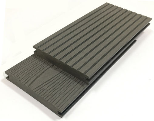 Papan Decking WPC 10 Ft Tahan Cuaca Lantai Padat Dapat Disesuaikan
