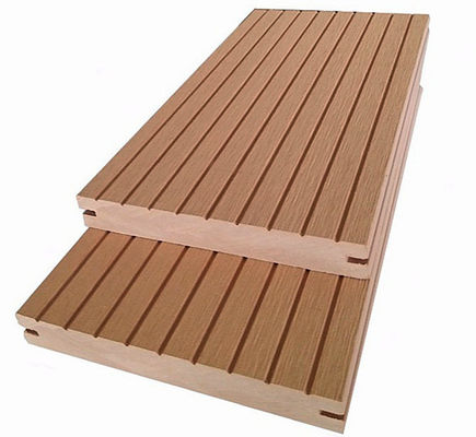 23x150 Dek Komposit Teras Depan Luar Ruangan Dek Kayu WPC Komposit