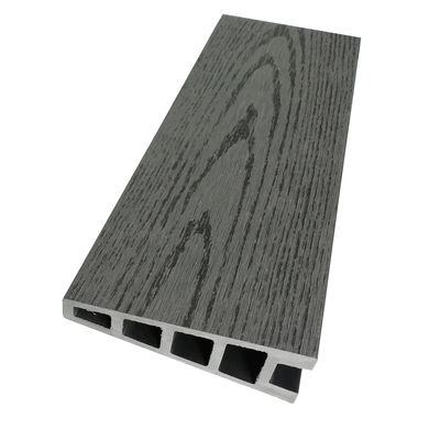 Panel Dinding Cladding WPC Eco Slat Kayu Rekayasa Untuk Dekorasi Halaman Belakang
