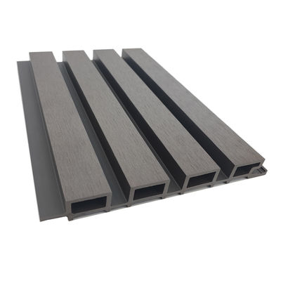 Dekoratif WPC Paneli Panel Dinding Eksterior Kayu Plastik Komposit Coextrusion