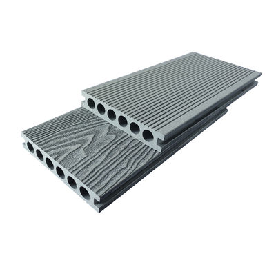 Papan Decking Komposit Ringan WPC yang Direkayasa Kayu Plastik 3D Timbul