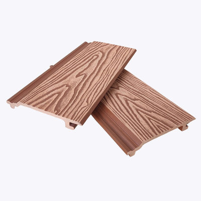 Papan Kayu Panel Dinding Komposit Plastik Kayu Pelapis Dinding Berongga