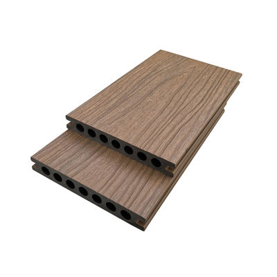 Ekstrusi WPC CO yang tahan lama Decking Fade Fade Resistant Weather Resistant Outdoor Flooring