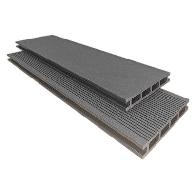 Lantai WPC yang bergaya Red Outdoor Dekorasi untuk Ruang Tanpa Alami