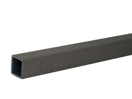 Generasi Baru 50*50mm WPC Aluminium Decking Waterproof Anti Slip Anti UV