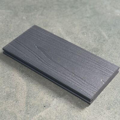 WPC ARSITEKTUR DALAM DECKING WPC PERAK FINISH LOGAM CAIR