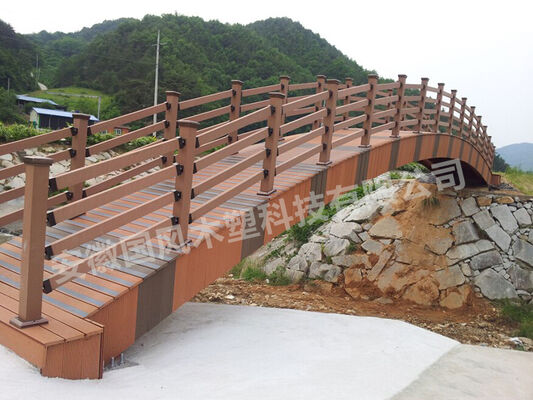 Pos Pagar Komposit Plastik Kayu WPC Harga Pabrik Murah untuk Taman