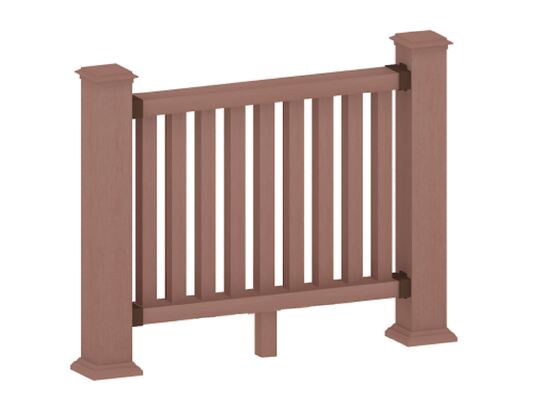 Pagar WPC Daur Ulang Ramah Lingkungan Anti Rayap untuk Batas Pertanian