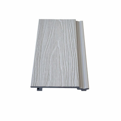 Papan Penyisipan WPC Modern/Bahan Komposit Plastik Kayu Tepi Banding untuk Penutup Dinding WPC Komposit Luar Ruangan