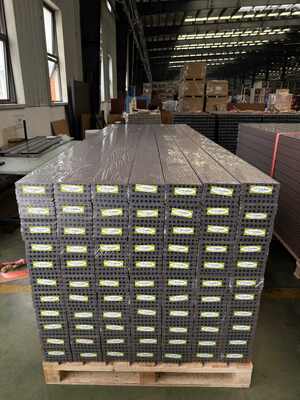 Panel Komposit Bahan Bangunan Tahan Lama Decking Furnitur Luar Ruangan WPC