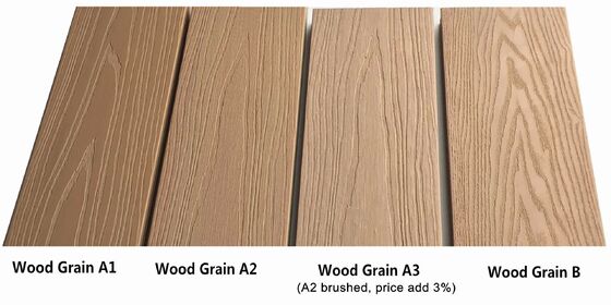 Dek Luar Ruangan Warna Tahan Air Maple