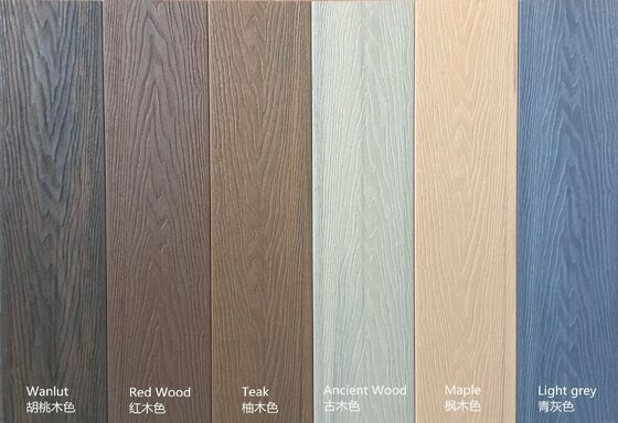 Dek Luar Ruangan Warna Tahan Air Maple