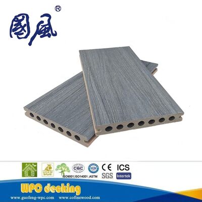 Harga Pabrik Decking WPC Bahan Komposit Kayu-Plastik Co-Ekstrusi Warna Ganda Generasi Baru