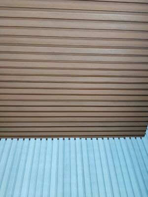Dinding WPC Ekstrusi Bersama Tahan Air Caldding 25mm