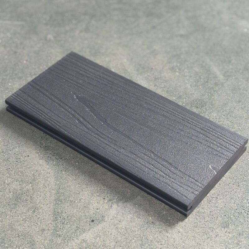 WPC ARSITEKTUR DALAM DECKING WPC PERAK FINISH LOGAM CAIR