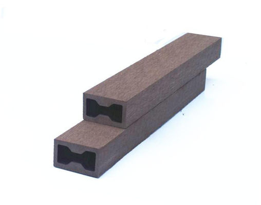 Lantai Dek Komposit Wpc Balok Kayu Plastik Luar Ruangan 30*51mm